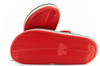 Crocs Off Court Flip Flops Sandalen Clogs rot leicht bequem modisch