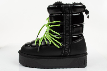 D.Franklin Damen Winterschuhe [DFSH371007-BLAC], schwarz.