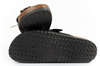 Lee Cooper Damen-Sandalen zum Hineinschlüpfen, Schwarzes Wildleder, Bequem, Leicht