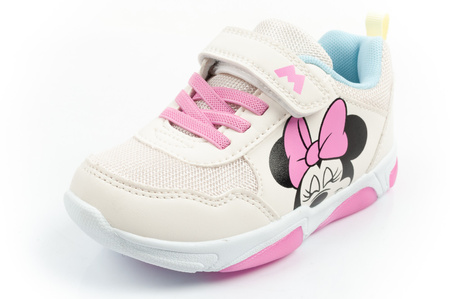Leomil Kinder-Sportschuhe und Sneaker Minnie Mouse mit LED-Klettverschluss