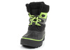 Lee Cooper Kinder-Schneestiefel [LCJ-24-44-2856], Schwarz und Grün.