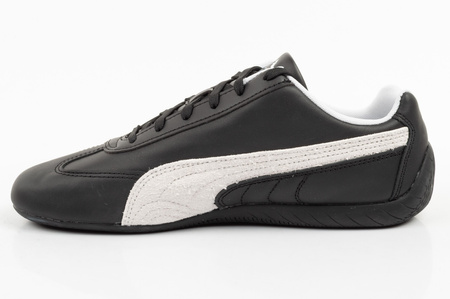 Puma Speedcat Herren-Sneaker aus schwarzem Leder