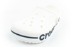 Schuhe Flip Flops Sandalen Clogs Crocs Bayaband Clog [205089-126], weiß.