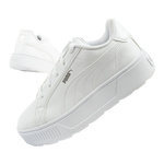 Puma Karmen Sportschuhe Sneakers Kinder weiß Plateau