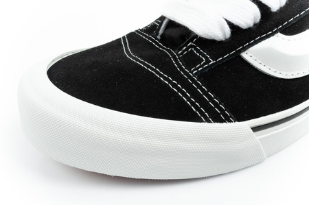 Vans Knu Skool Herren-Sneaker, Leder, Schwarz