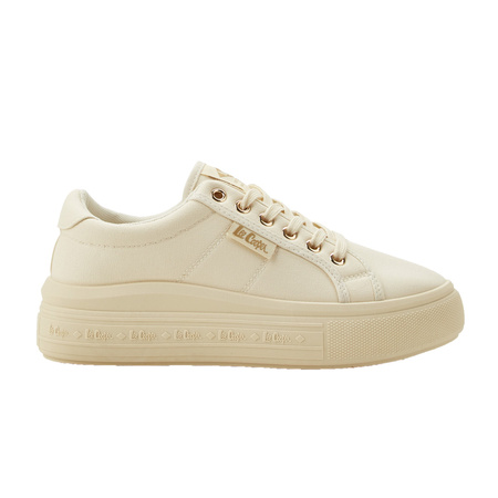Lee Cooper Damen-Sneaker – Modisch und bequem in Beige