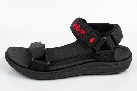 Lee Cooper Herrensandalen [LCW-34-2620M], schwarz.