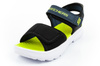 Skechers Kindersandalen [406512L/BKLM], schwarz.