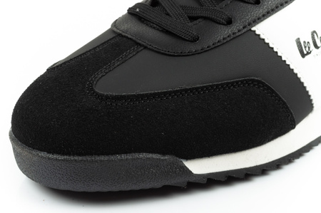 Lee Cooper Herren-Sneaker, modisch, bequem, Schwarz