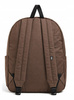 Vans Old Skool Drop Schulrucksack, Sportliches Braun, Klassischer City-Style, 22 l