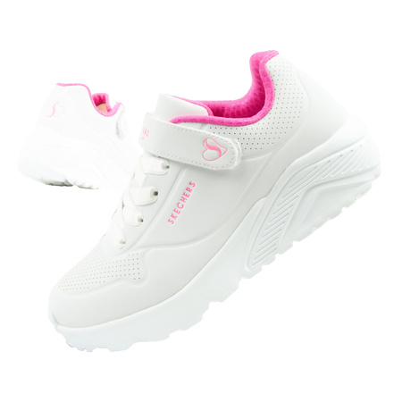 Skechers Uno Lite Kinder-Sneaker in Weiß