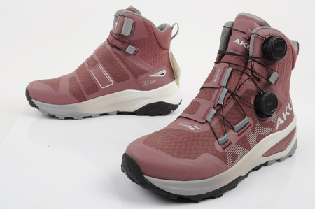 Aku Damen-Wanderschuhe Furiosa BOA GTX Vibram Sport, modisches Pink und Grau