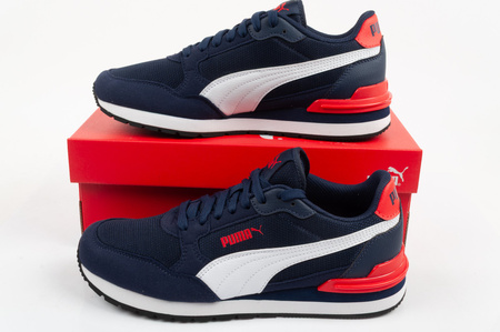 Puma ST Runner v4 Mesh Jugend-Sneaker in Marineblau
