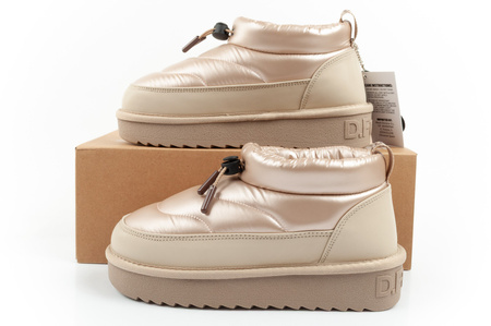 D.Franklin Damen-Winterstiefel – Modische, gefütterte Stiefeletten