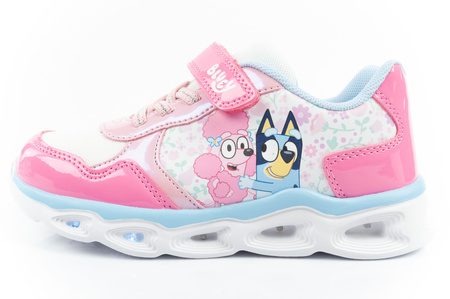 Leomil Bluey Kinder-Sneaker mit Klettverschluss und LED-Beleuchtung