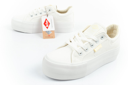 Lee Cooper Damen Sneaker [LCW-25-31-3450L] Plateau, weiß.