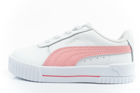 Puma Carina L Sportschuhe Sneakers Kinder weiß bequem leicht