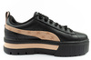 Puma Mayze Damen Sportschuhe Plateau Sneaker Schwarz Modisch