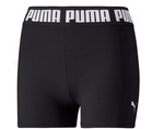 Puma Damen Trainingsshorts, 3-String Stretch, Schwarz, Bequem
