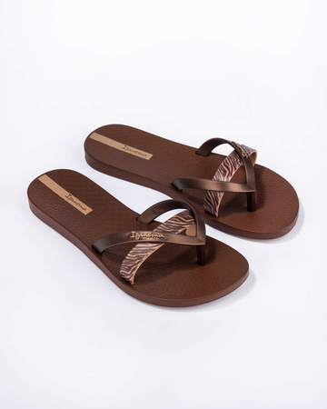 Ipanema Kirei Damen-Flip-Flops, modisch und bequem, Braun – perfekt für den Strand