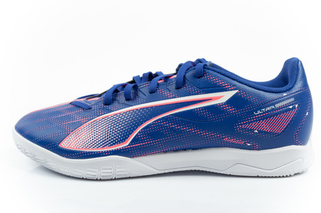 Puma Ultra 5 Play IT Herren-Hallenfußballschuhe, Lila, Marineblau