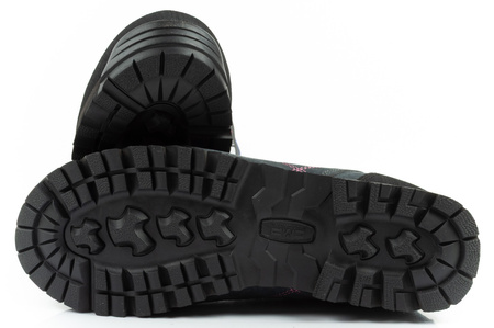 CMP Alcor Damen-Wanderschuhe aus Leder, robust, wasserdicht, knöchelhoch, Grau