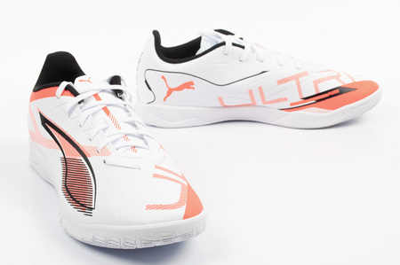 Puma Ultra 5 Play IT Herren-Hallenfußballschuhe, Weiß