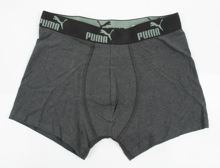 Puma Herren-Boxershorts, 9er-Pack, Schwarz, Grau, Khaki, Komfortable Baumwolle