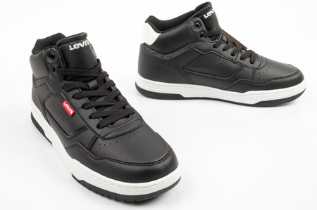 Levi's John SE Schwarze High-Top-Sneaker für Kinder