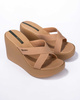 Ipanema HIGH Fashion II Beige Damen-Keilsandalen
