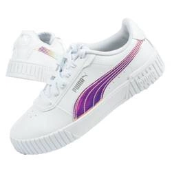 Puma Carina 2.0 Holo Damenschuhe [387985 01], weiß.