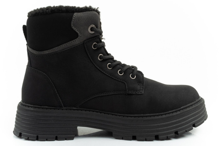 O'Neill Damen Winter-Wanderstiefel, gefütterte Stiefeletten, modisches Schwarz
