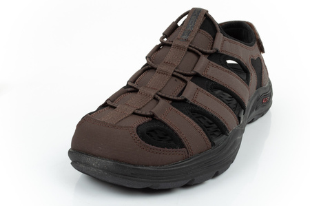 Skechers Arch Fit Herrensandalen [204348/CHOC], braun.