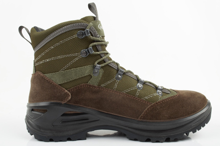 Aku Cimon Gore-Tex Herren-Trekkingschuhe aus Leder, Grün-Braun