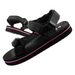 Lee Cooper Damen-Sandalen mit Klettverschluss für den Sommer – Leichte Strandsandalen