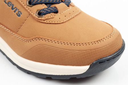 Levi's Sierra High-Top Kinderschuhe, Braun, Klettverschluss