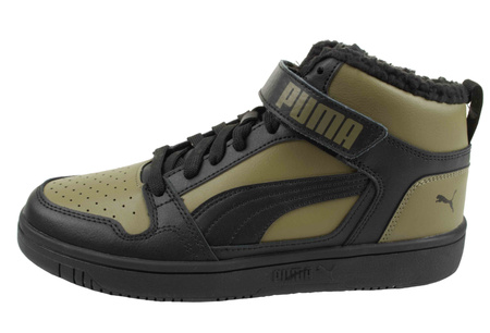 Puma Rebound Strap Herren Winterschuhe [386376 02] grün, schwarz.