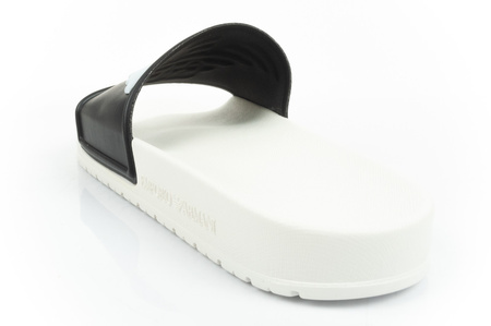 Emporio Armani Herrenhausschuhe [XVPS04 D850], weiß.