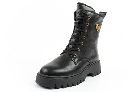 Lee Cooper Stiefel, Damen-Wanderstiefel, isolierte Chelsea-Boots aus Leder