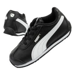 Puma Turin 3 Kindersportschuhe [384432 04] Schwarz, Weiß.