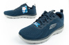 Skechers Summits-Torre Schuhe Sneakers Sport Herren leicht bequem marineblau