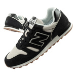 New Balance 373 Herren-Sneaker, modisches schwarzes Leder