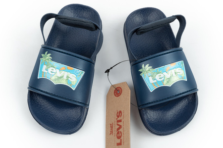 Levi's Pool S Mini Sandalen für Jungen, Marineblau