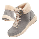 Skechers Glacial Ultra-Woodlands Damen Wintersportschuhe [16677/GRY], grau.