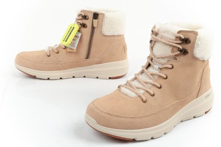Skechers Glacial Ultra-Woodlands Damen-Wintersportschuhe [16677/SND], Beige.