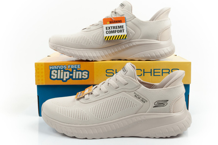 Skechers Bobs Squad Chaos Slip-Ins Herren-Sneaker in Ecru