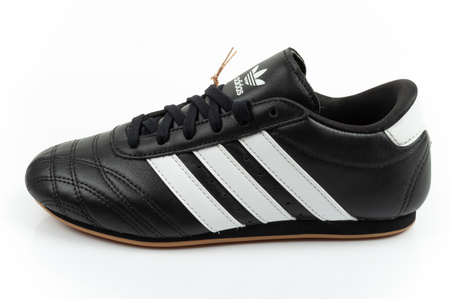 Adidas Taekwondo Lace Damen-Sneaker aus schwarzem Leder