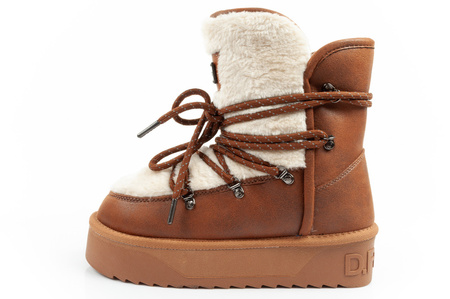 D. Franklin Damen-Winterstiefel, isoliert, Braun