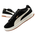 Puma Court Classico Herren-Sneaker aus Leder in Schwarz