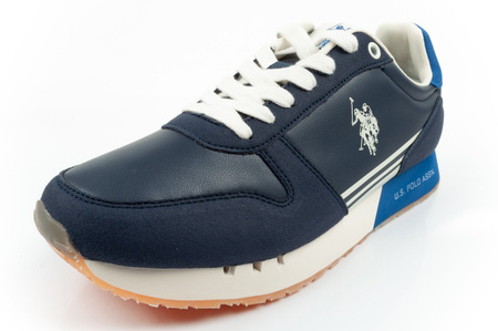 U.S. Polo Assn Sportschuhe, Herren-Sneaker, modisch, bequem, Blau